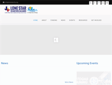 Tablet Screenshot of lonestarcfa.org